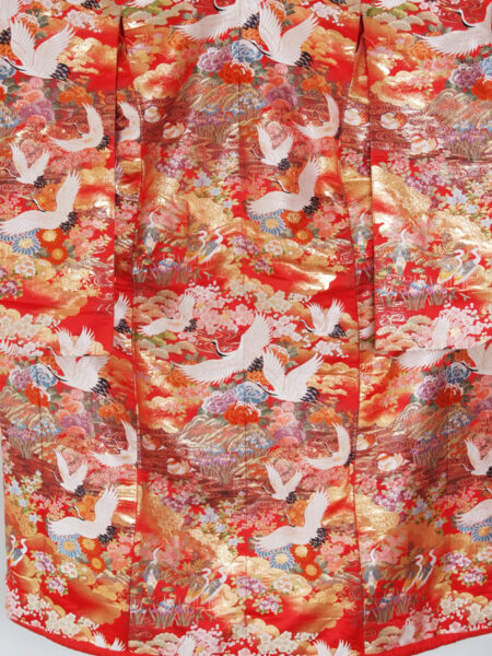 色打掛U-01 赤地鶴華