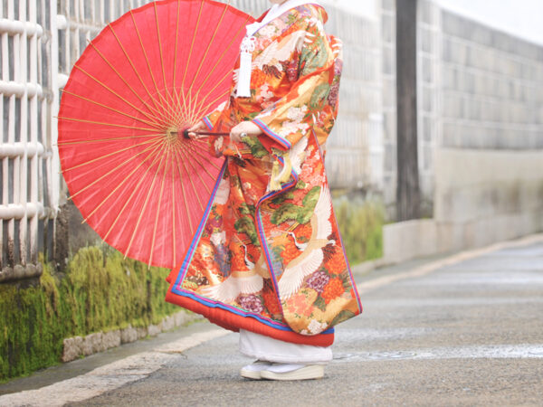 色打掛U-14 赤地重ね襟舞鶴